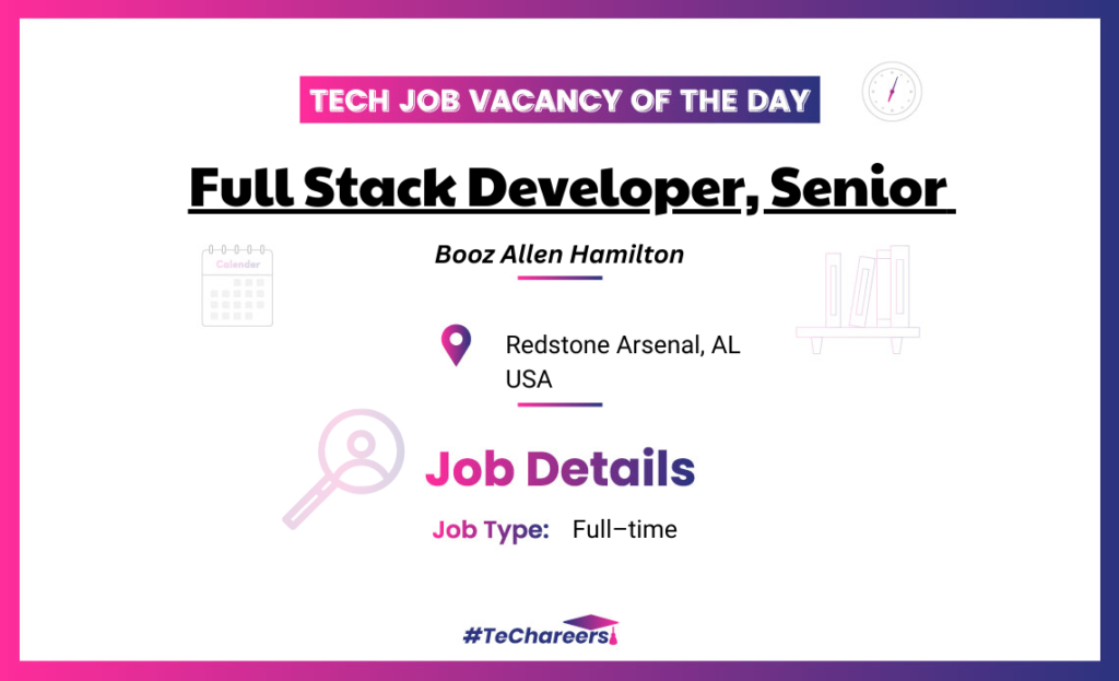 Full Stack Developer, Senior