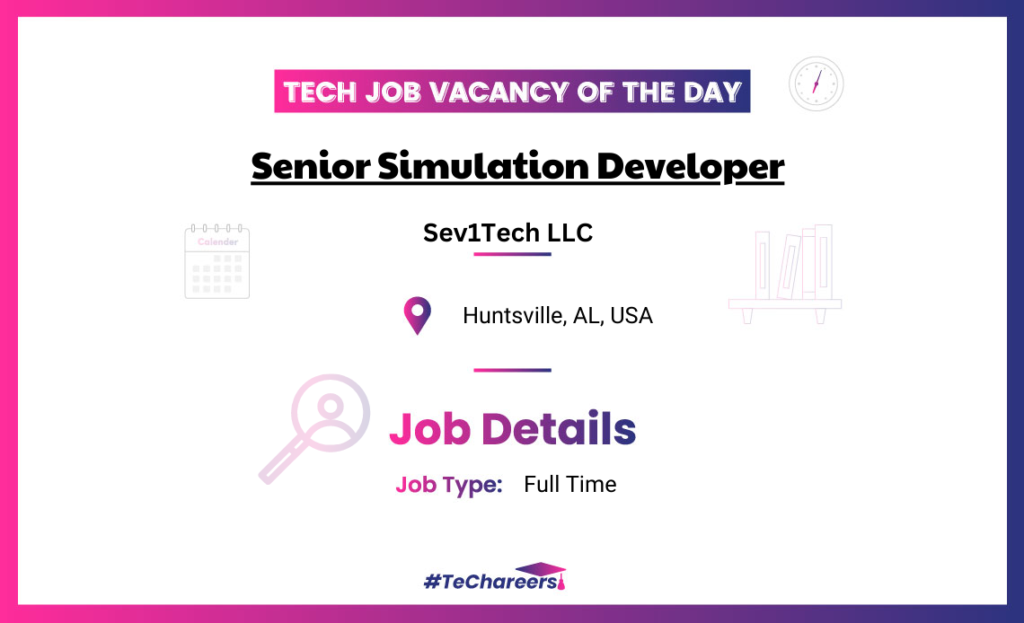 Senior Simulation Developer