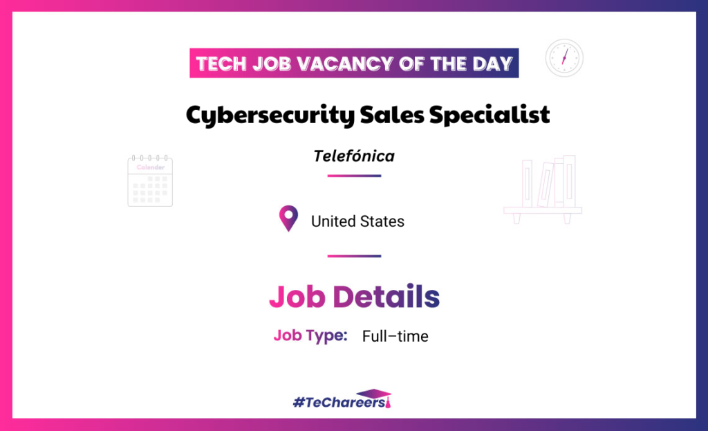 Cybersecurity Sales Specialist