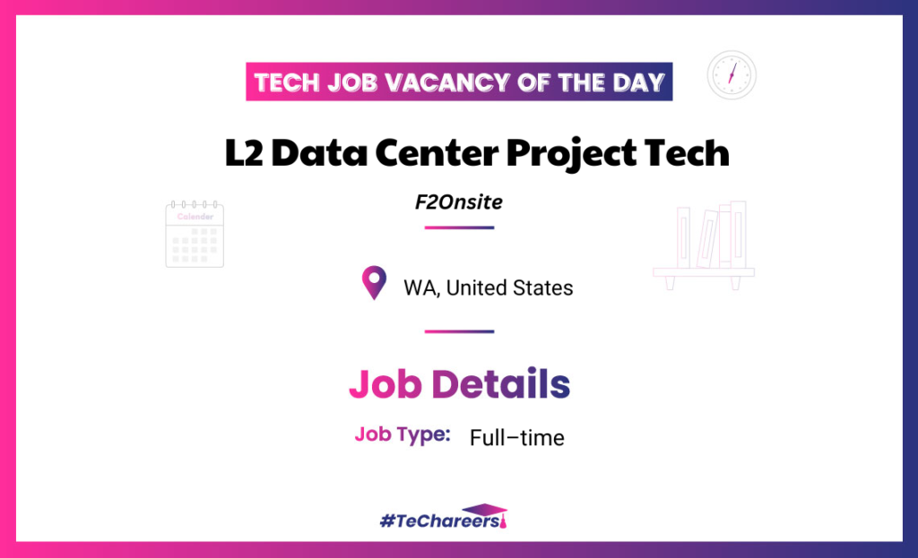 Job -L2 Data Center Project Tech