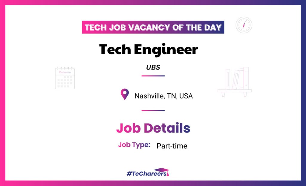 Tech EngineerSAVE