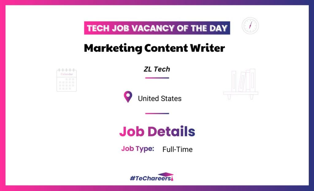 Marketing Content Writer