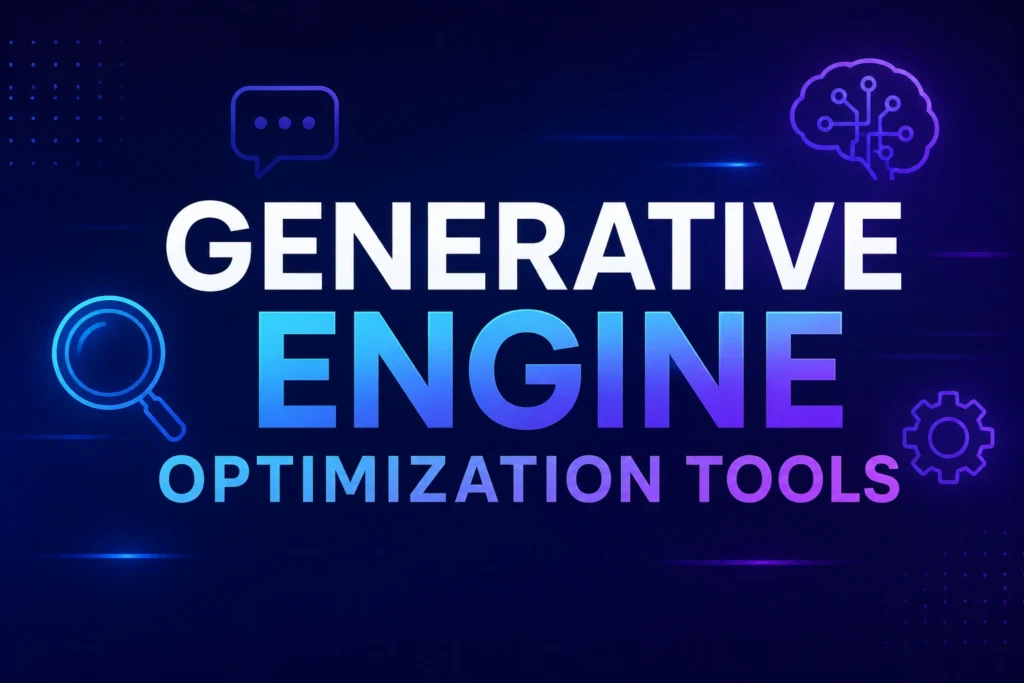 Generative engine optimization tools.