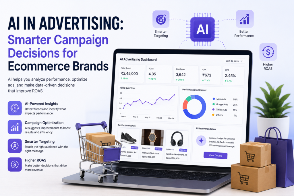 AI in Advertising: How Ecommerce Brands Can Make Smarter Campaign Decisions