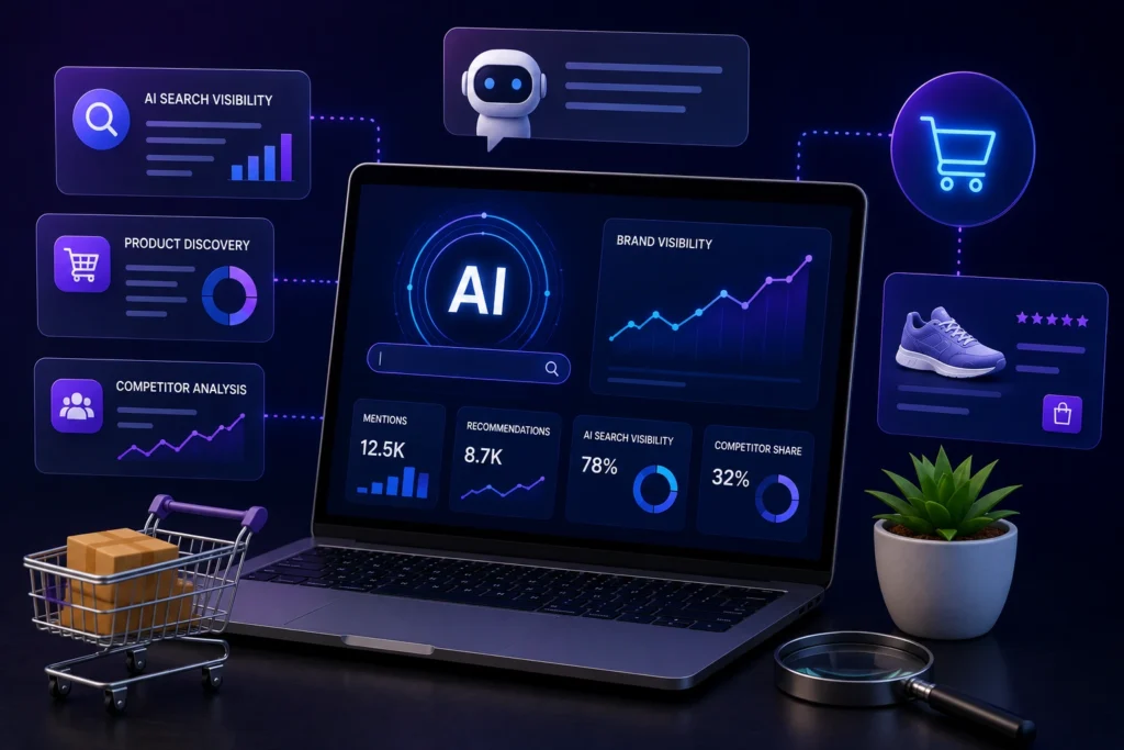 How an AI Visibility Tool Helps Ecommerce Brands Stay Competitive